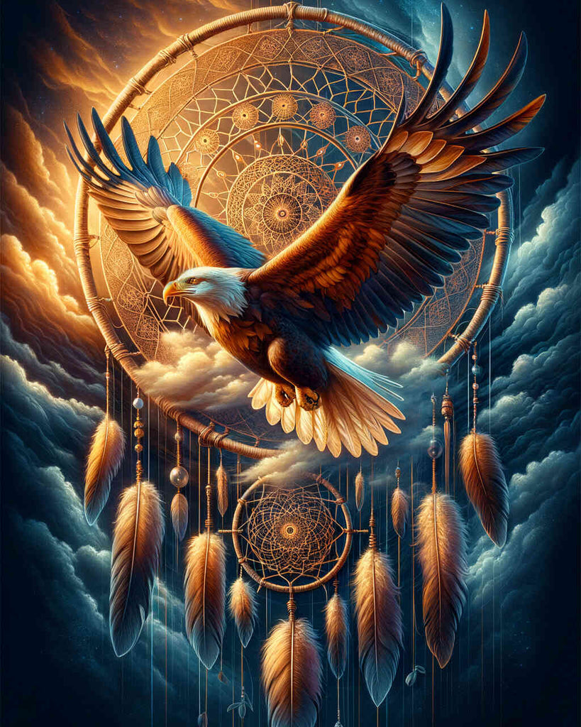 Diamond Painting - Eagle Dreamcatcher