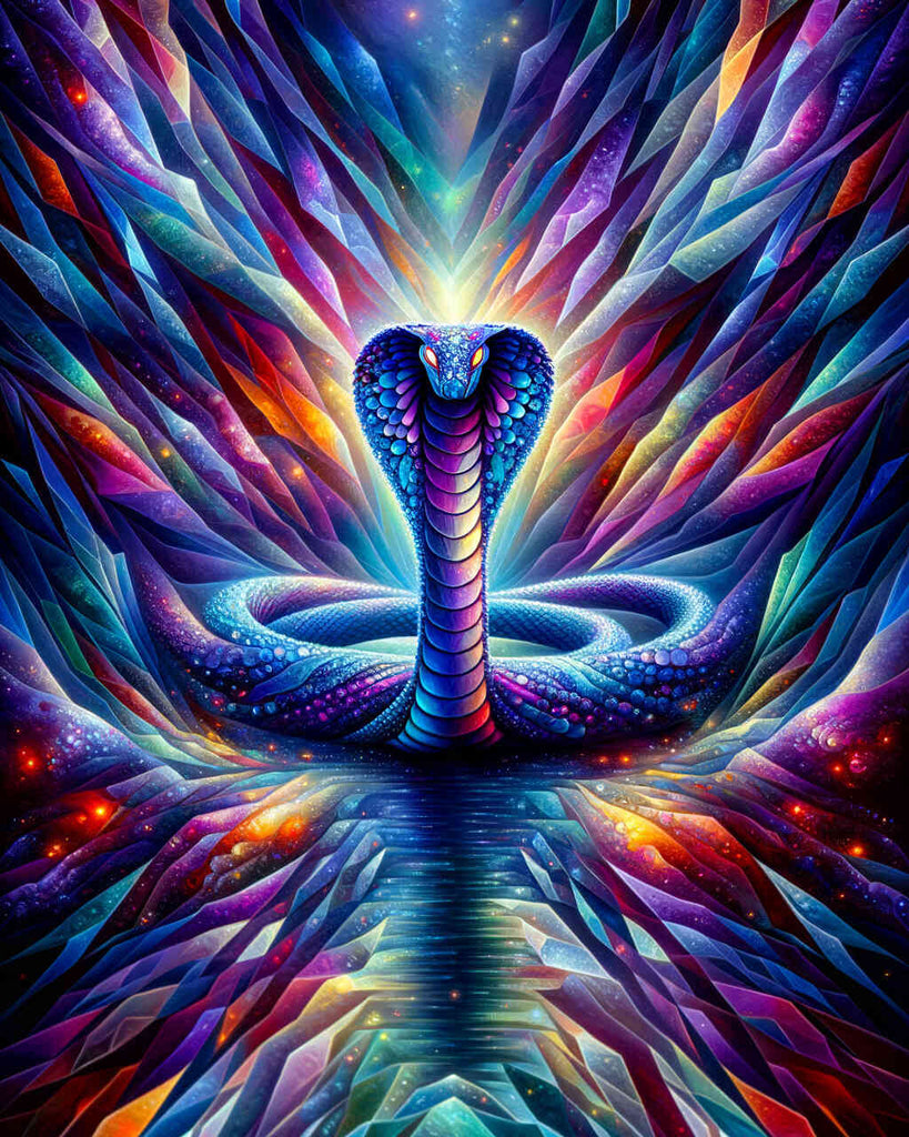 Diamond Painting - Abstract Cobra