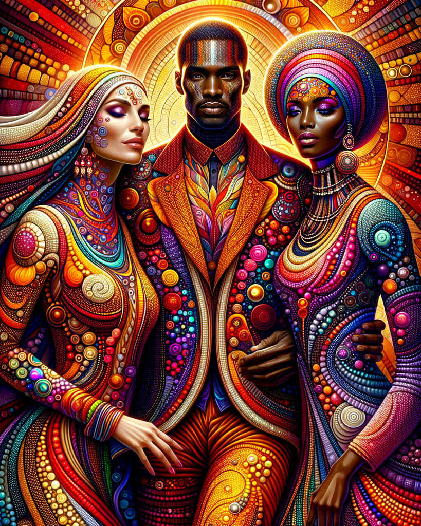 Diamond Painting - Colorful clothes