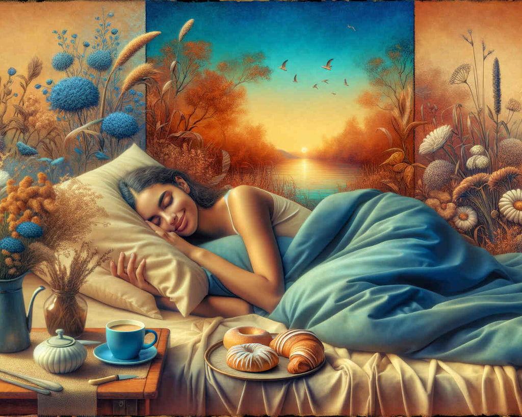 Diamond Painting - Breakfast in bed