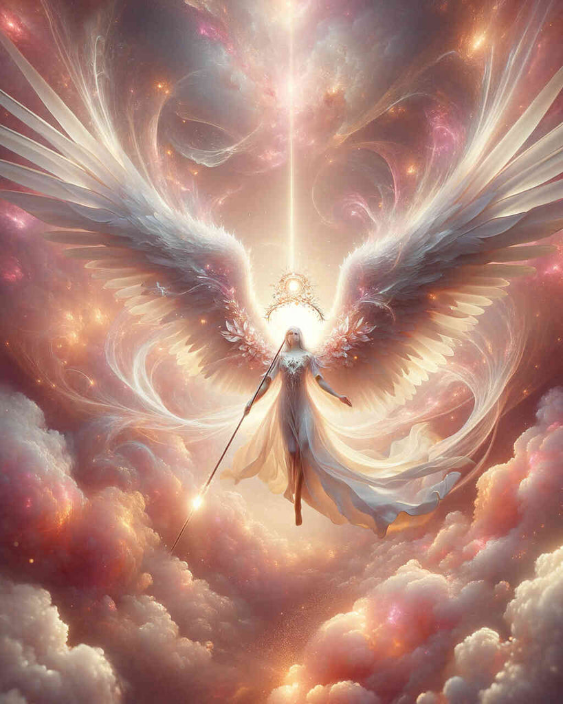 Diamond Painting - Graceful angel with scepter