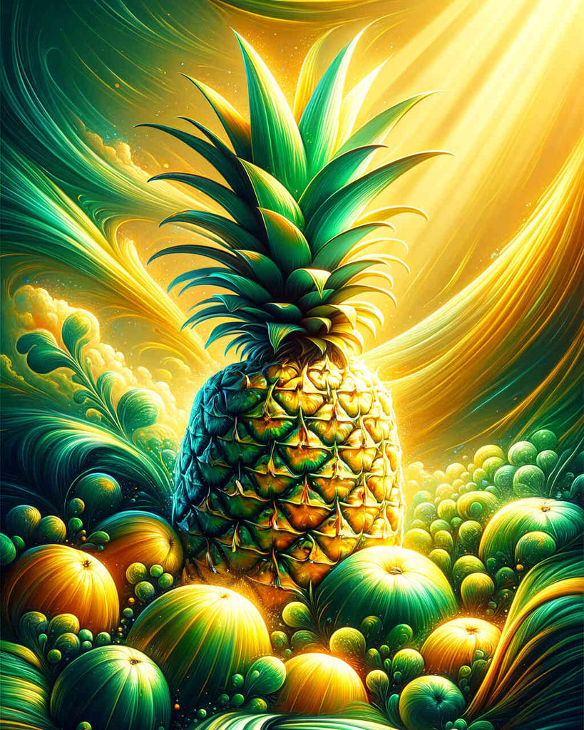 Diamond Painting - Fruity Pineapple
