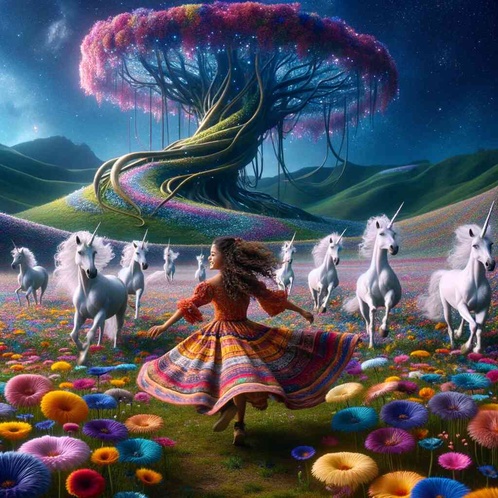 Diamond Painting - Dream dance under the tree of life