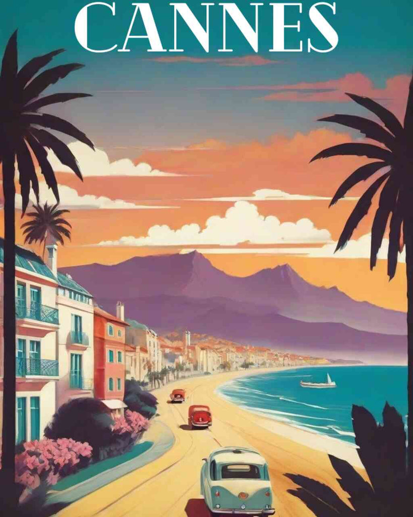 Diamond Painting - Coastal magic in Cannes